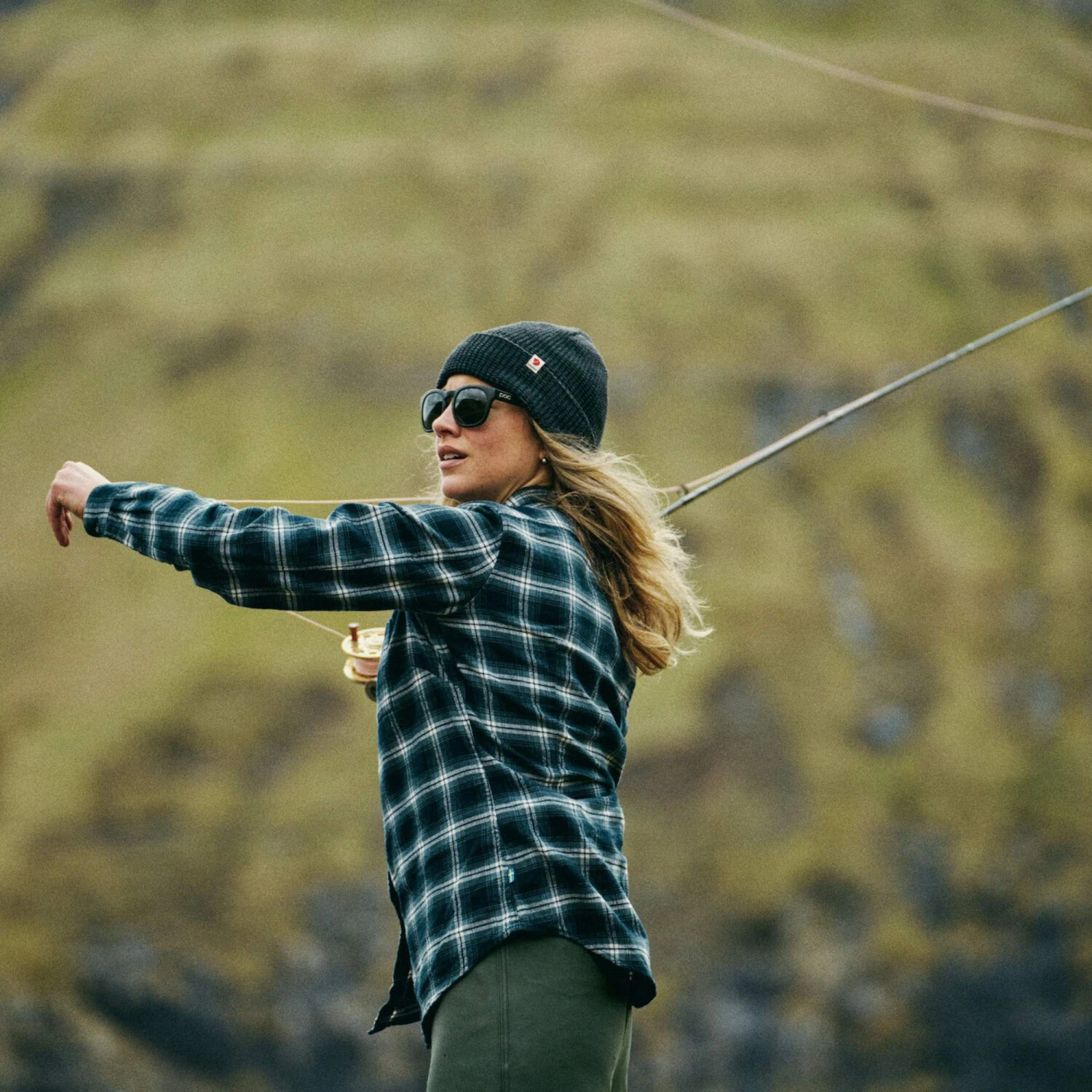 FJÄLLRÄVEN ÖVIK FLANNEL SHIRT W Damen - Outdoor Bluse - Image 4